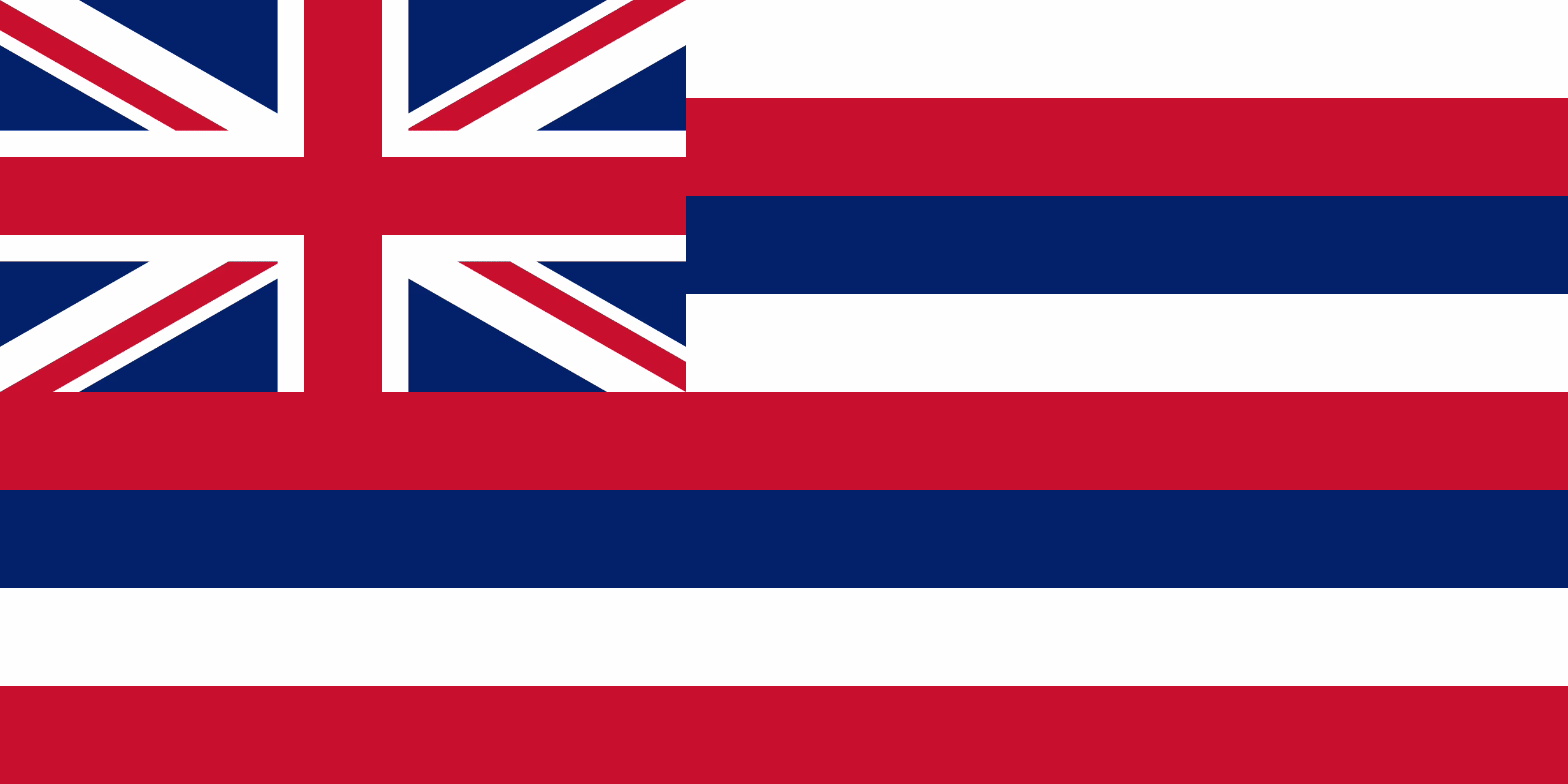 hi Hawaii state flag