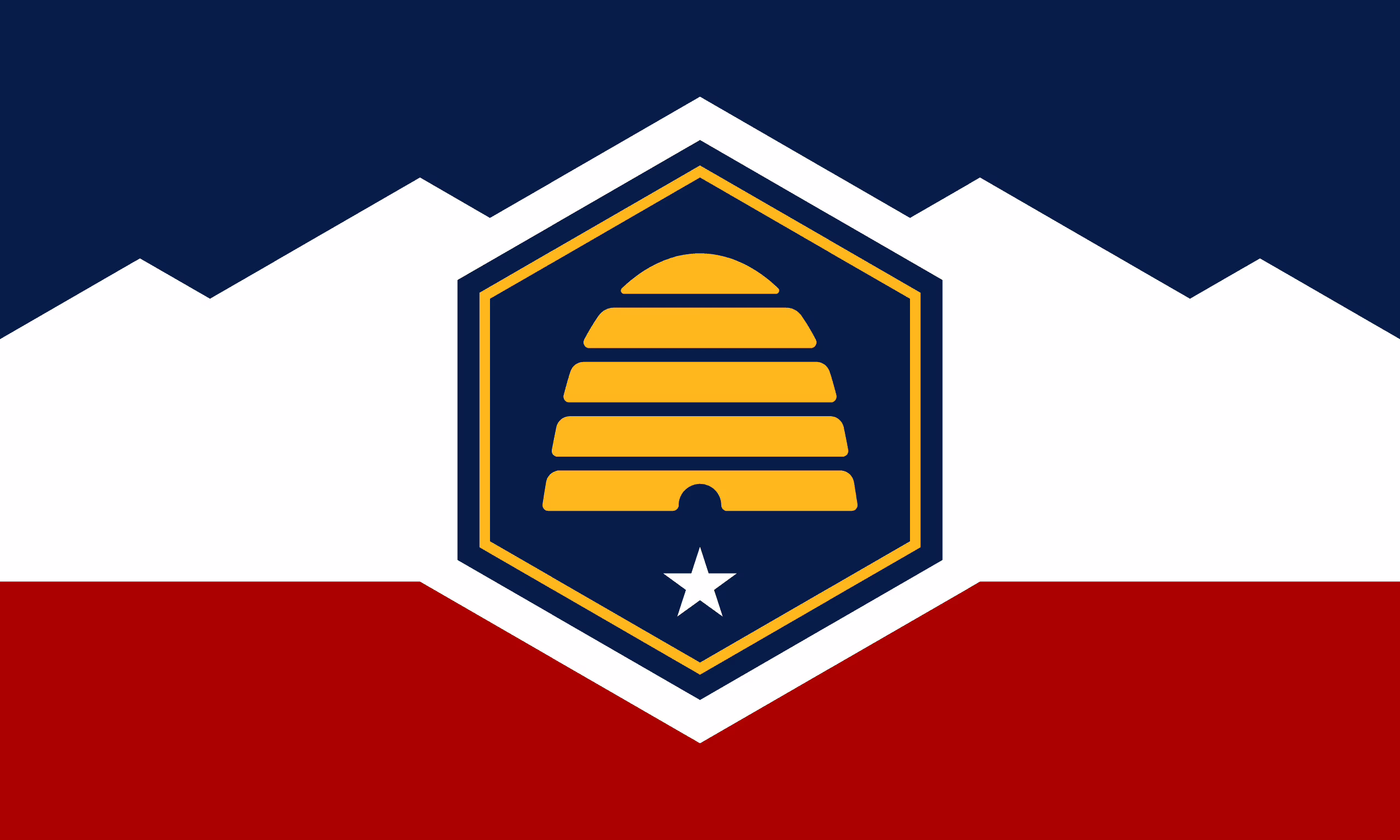 ut Utah state flag